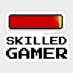 Skilled Gamer Sticker